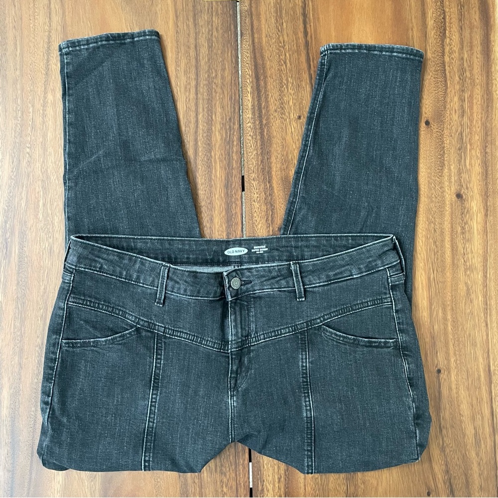 Old Navy Mid-Rise Rock Star Jeans 16 Petite
